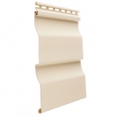 Сайдинг корабельный брус Docke Premium  D4.5D Сливки