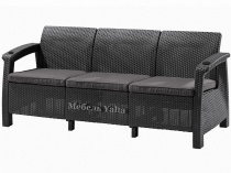  Трехместный диван  Yalta Sofa 3 Seat