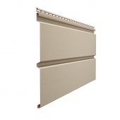 Сайдинг профилированный Брус Premium D6S Сливки