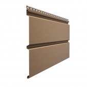 Сайдинг профилированный Брус Premium D6S Капучино